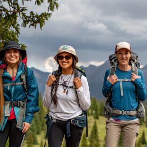 Backpacking at Molas Pass on the Colorado Trail During Summer