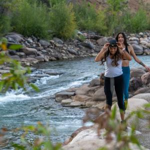 Walking and Hanging Out at Santa Rita Park and the Animas River During Summer