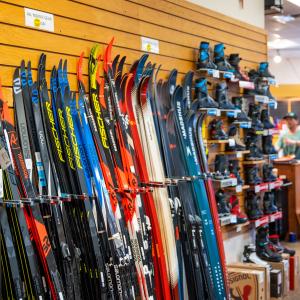 Inside of Pine Needle Mountaineering Store