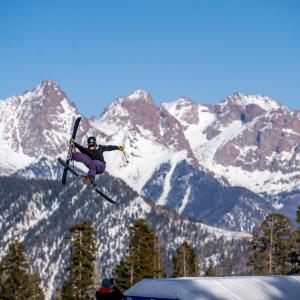 Alpine Glow Skiing and Snowboarding Shoot at Purgatory During Winter