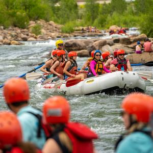 Rafting During Animas River Days During Spring