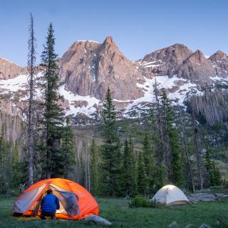 Camping in the Chicago Basin, Durango, CO